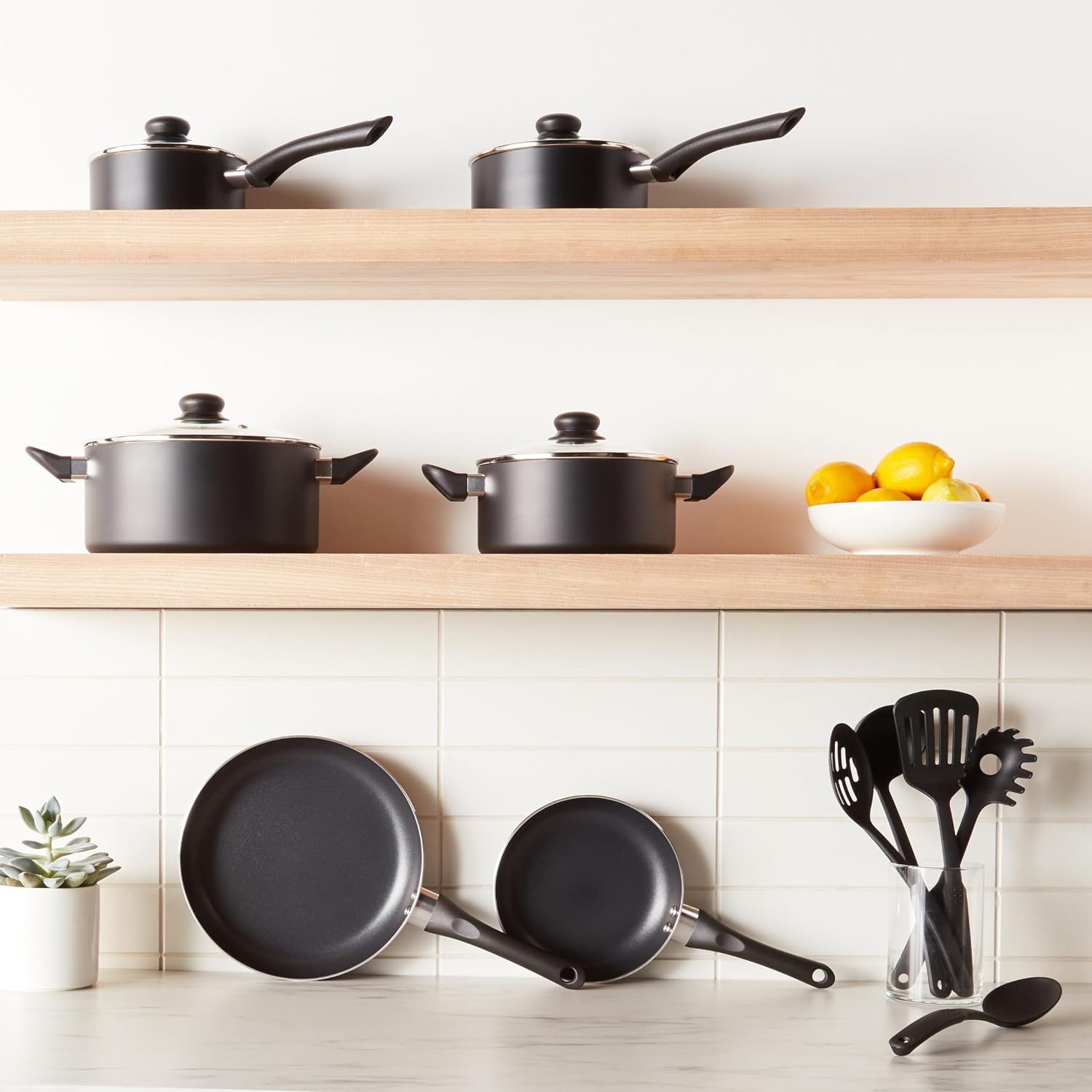 15-Piece Non-Stick Cookware Set